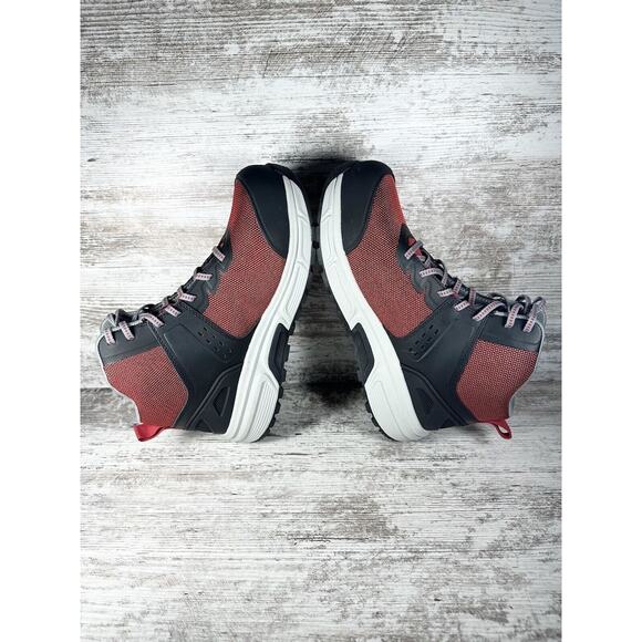 NEW Mens Bates JumpStart Mid EnergyBound Carbon Safety Toe Boots Red/Black Sz 9 main image 9